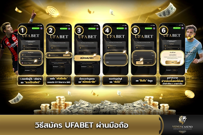 วิธีสมัคร UFABET ผ่านมือถือ